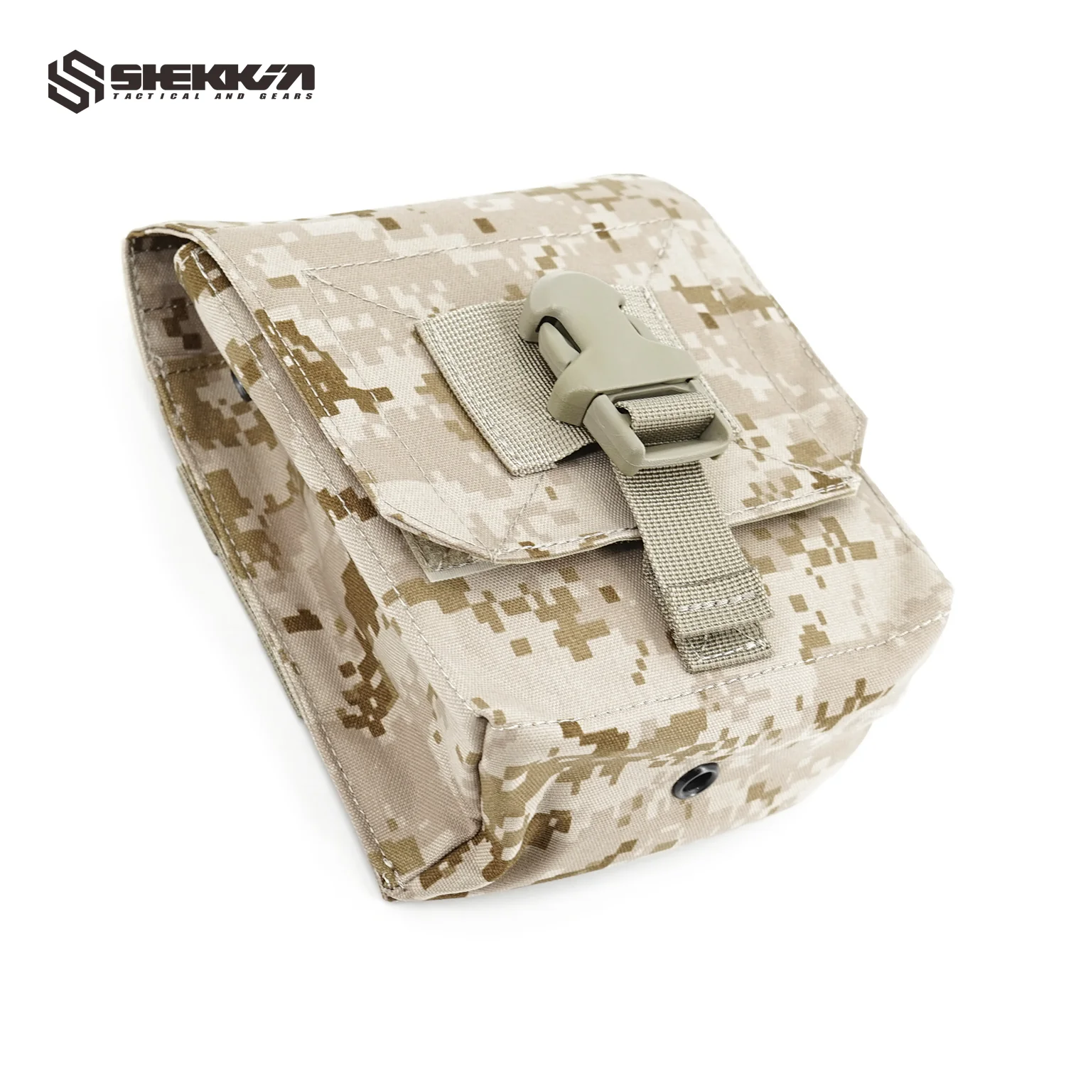 DIG2 pre-aor1 tan webbing 200rd SAW pouch - Image 3