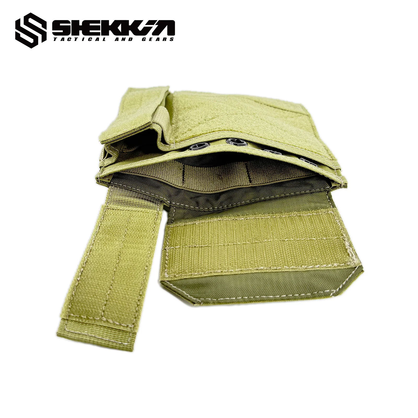Coyote Tan DGLCS admin pouch with flashlight pouch - Image 4