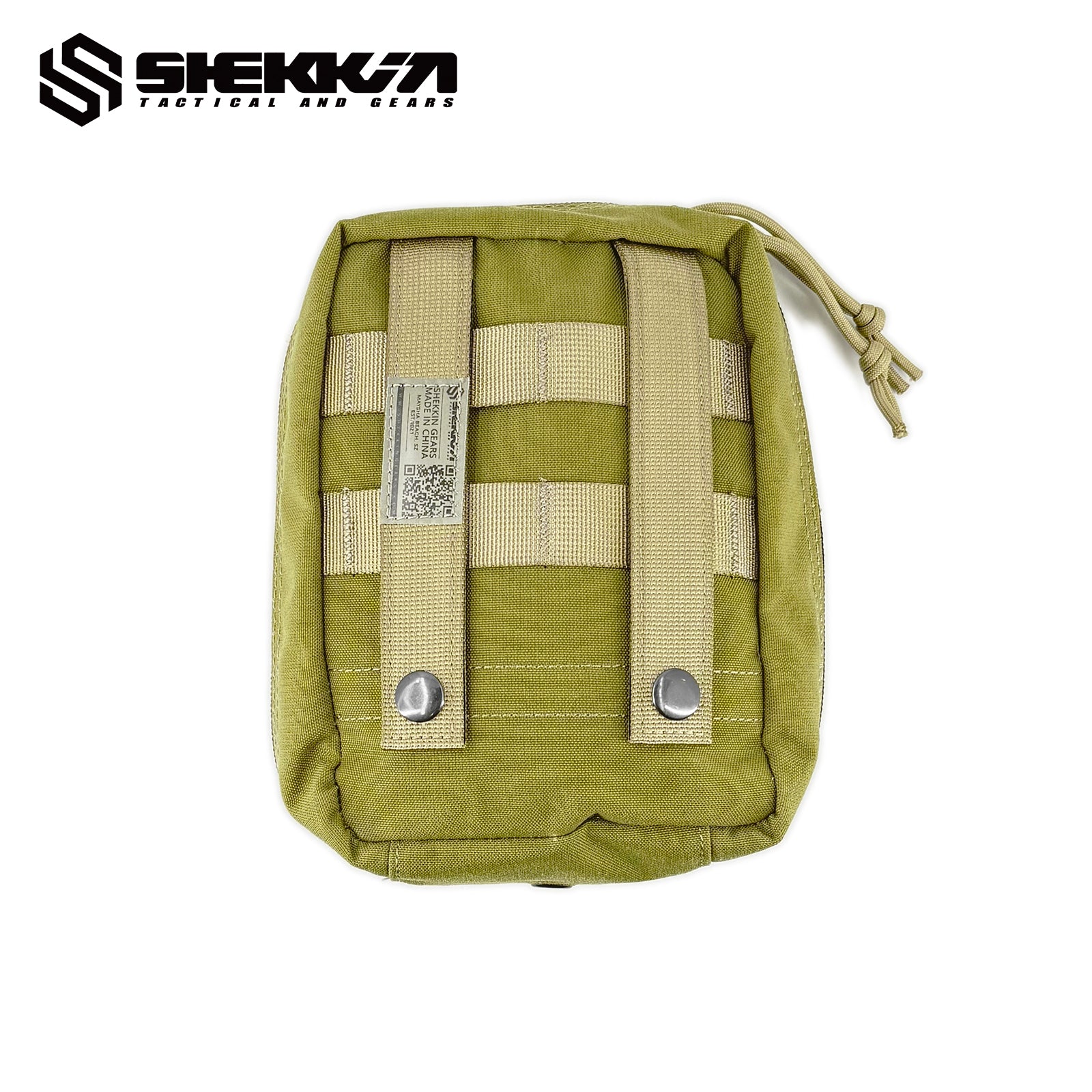 Shekkin Gears Coyote Tan DGLCS Medic IFAK Pouch - Image 2