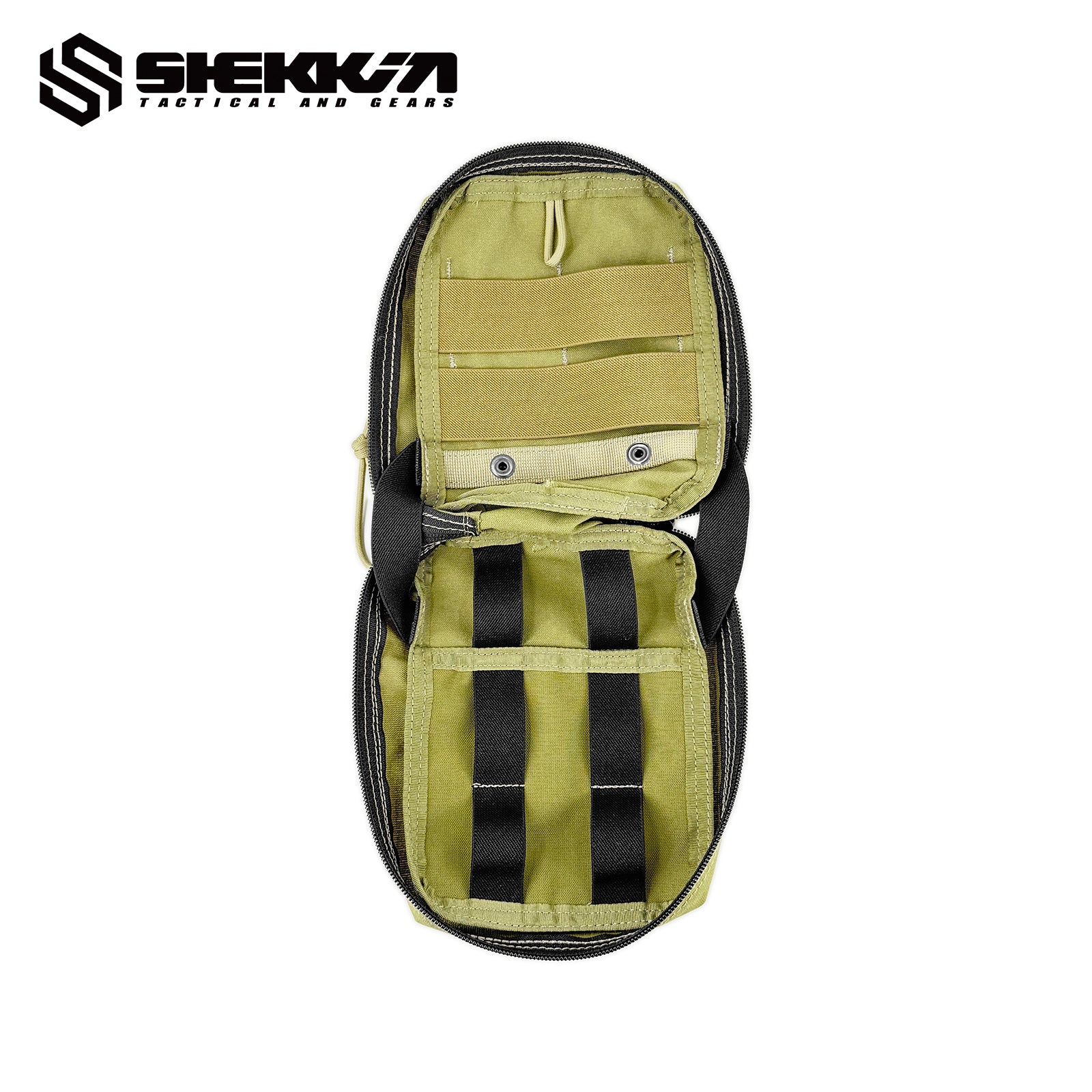 Shekkin Gears Coyote Tan DGLCS Medic IFAK Pouch - Image 4