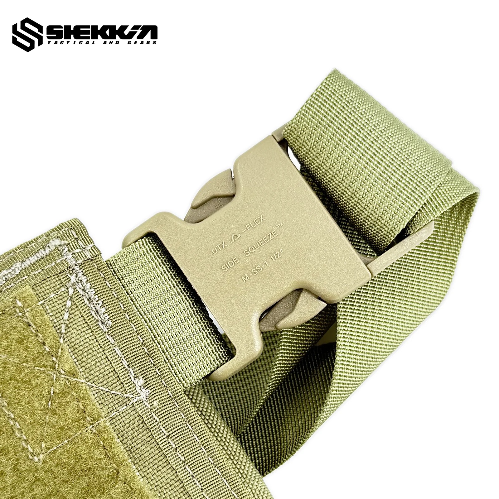 DBT style Low vis chest rig Khaki - Image 5
