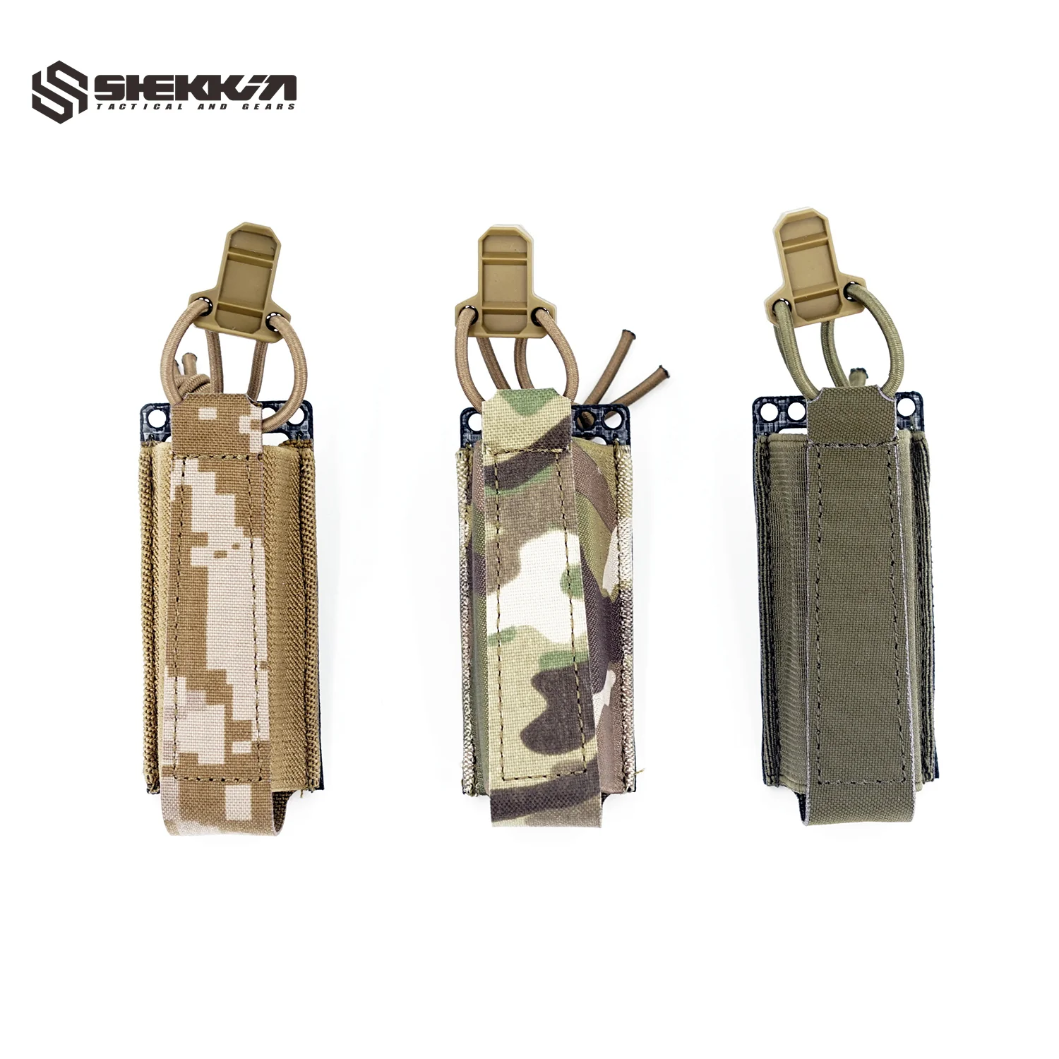 Single 9mm mag pouch with Tegris plate