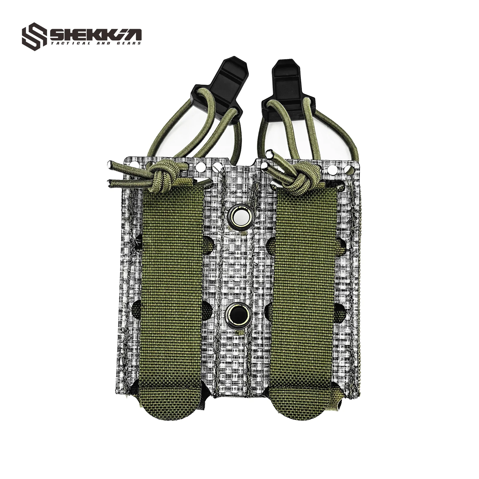 Double 9mm mag pouch with Tegris plate - Image 11