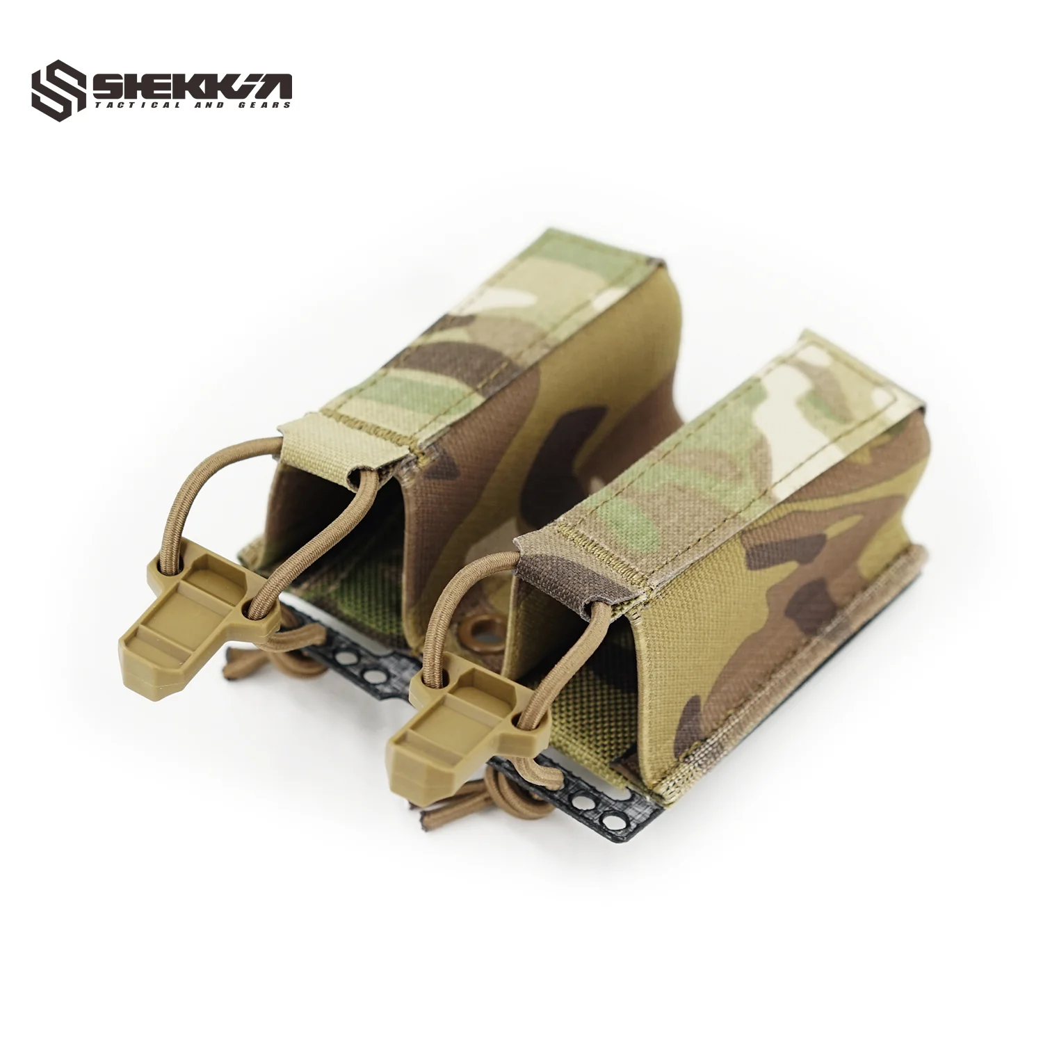 Double 9mm mag pouch with Tegris plate - Image 2