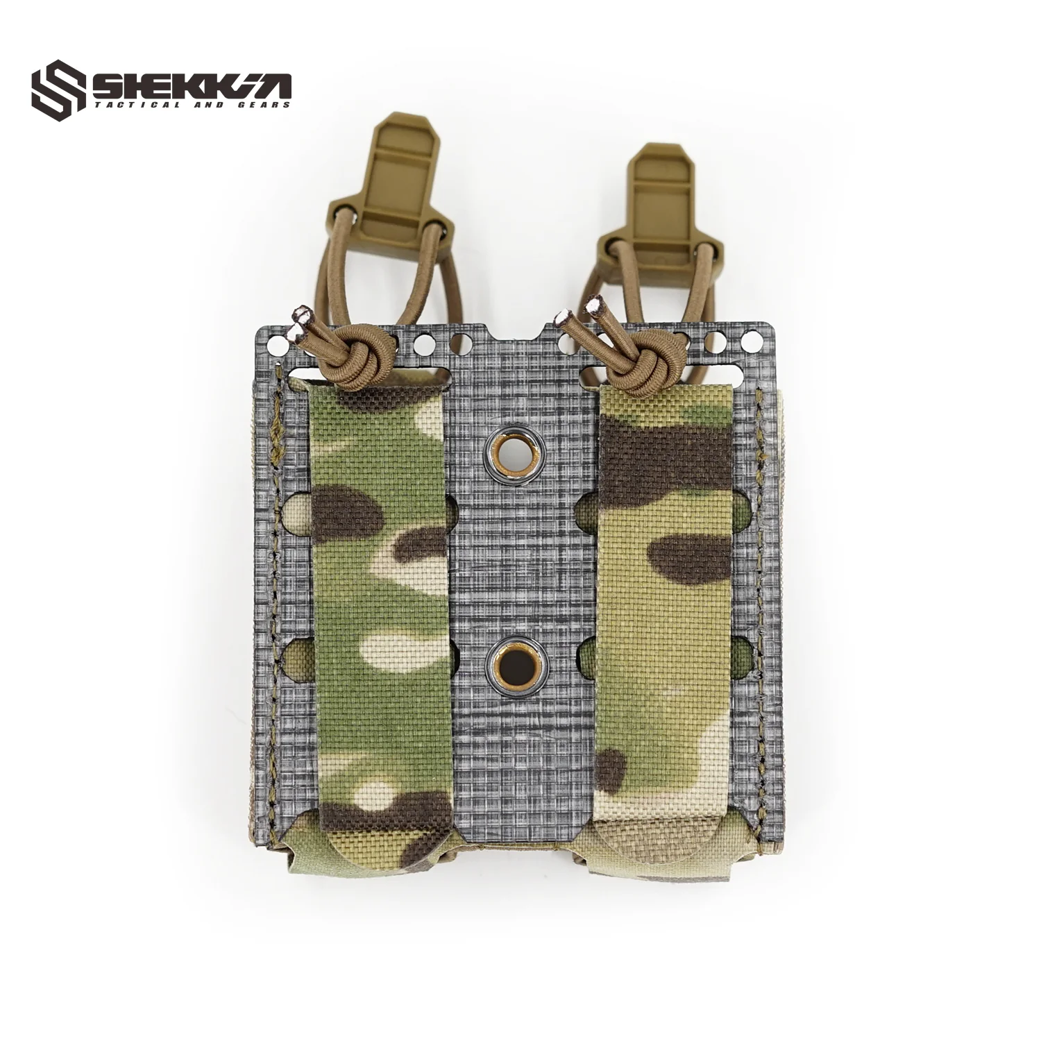 Double 9mm mag pouch with Tegris plate - Image 3