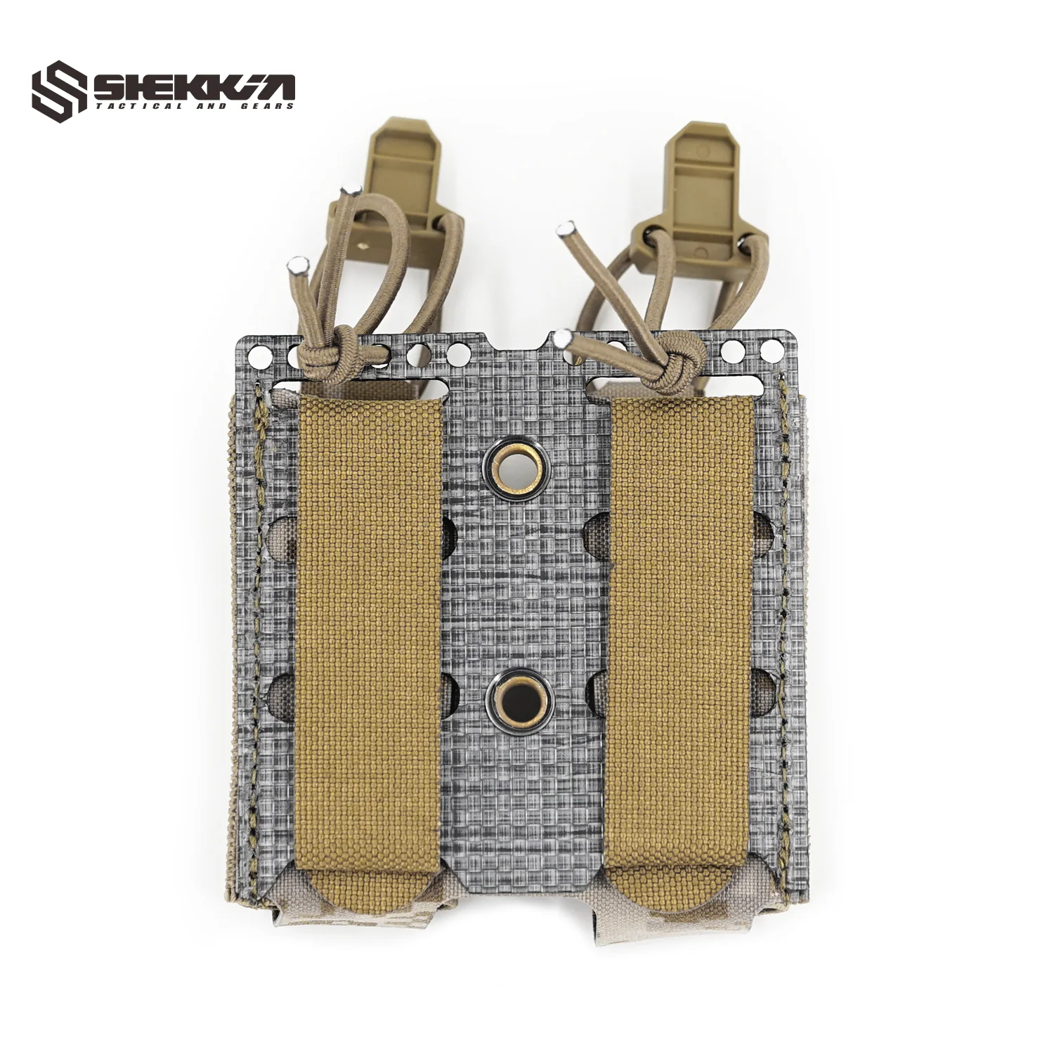 Double 9mm mag pouch with Tegris plate - Image 6