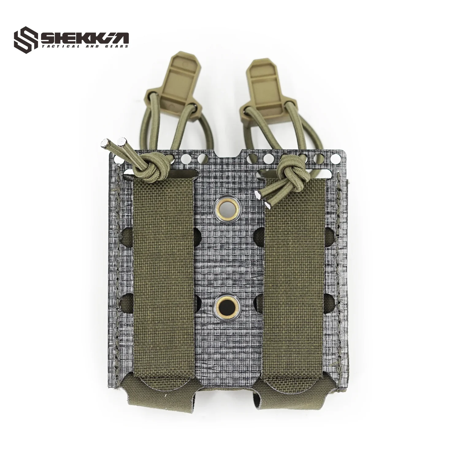 Double 9mm mag pouch with Tegris plate - Image 9