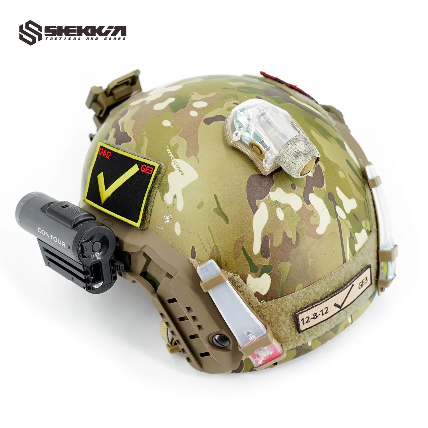 Shekkin Gears helmet sticker set for OPS core Maritime - Image 6