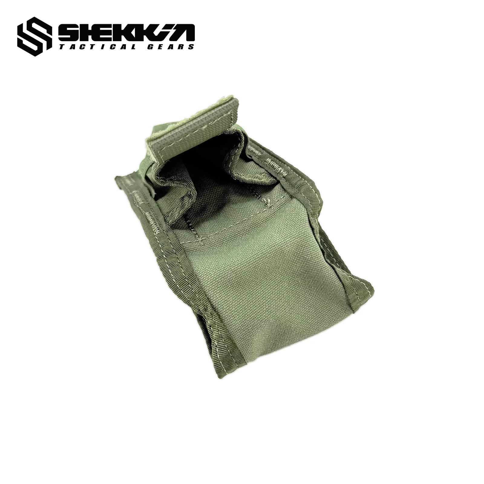 Pre MSA Paraclete style Smoke Green Single flash bang pouch - Image 4