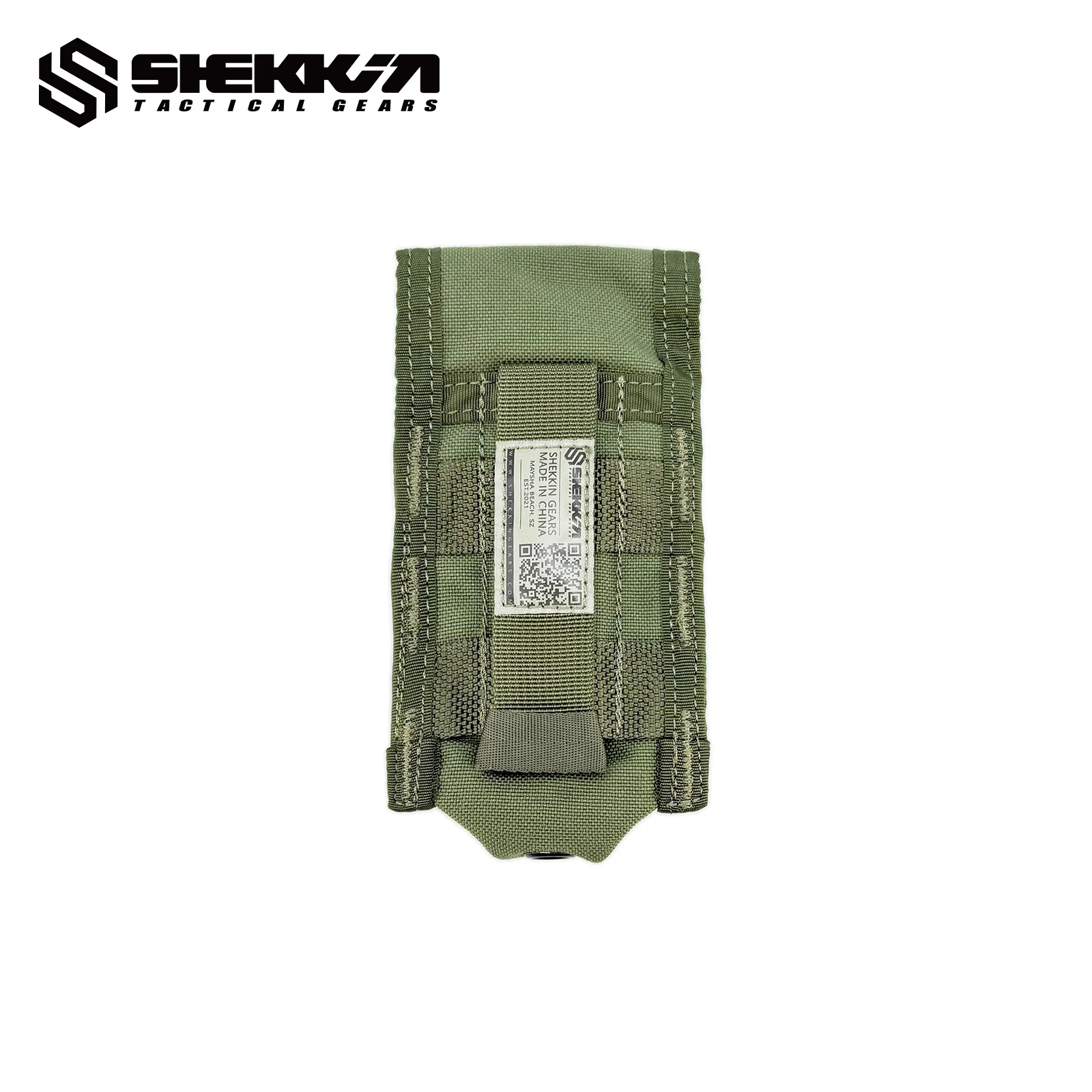 Pre MSA Paraclete style Smoke Green Single flash bang pouch - Image 5