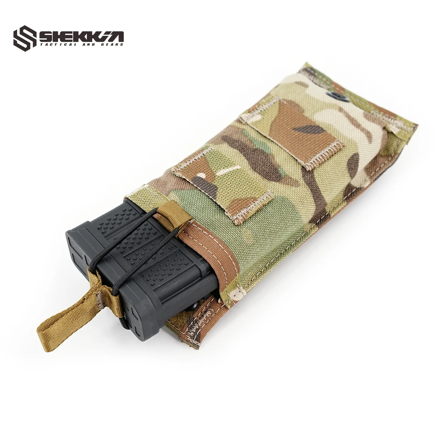 Paraclete style Multicam open top single M4 mag pouch - Image 5