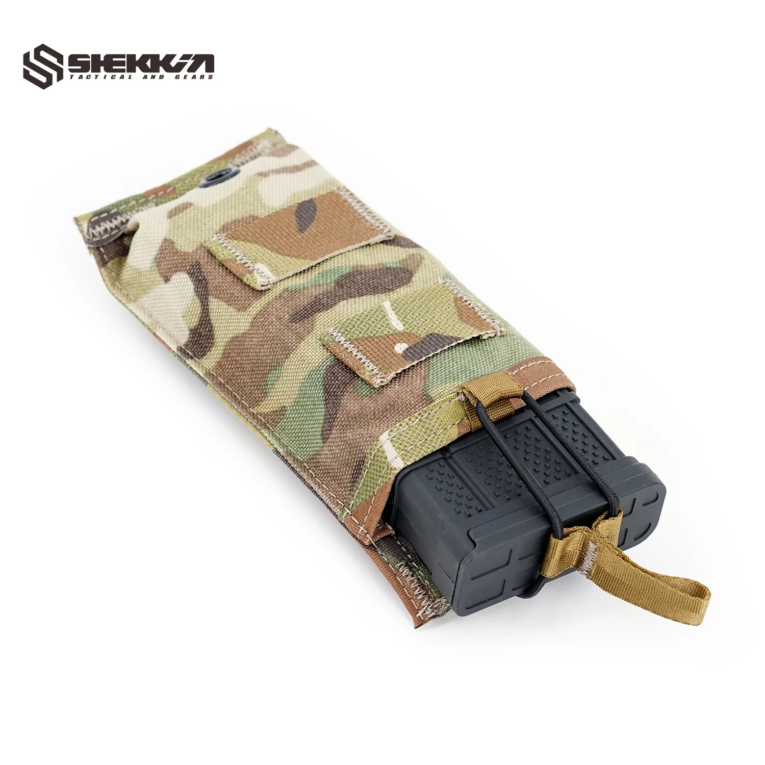 Paraclete style Multicam open top single M4 mag pouch - Image 6