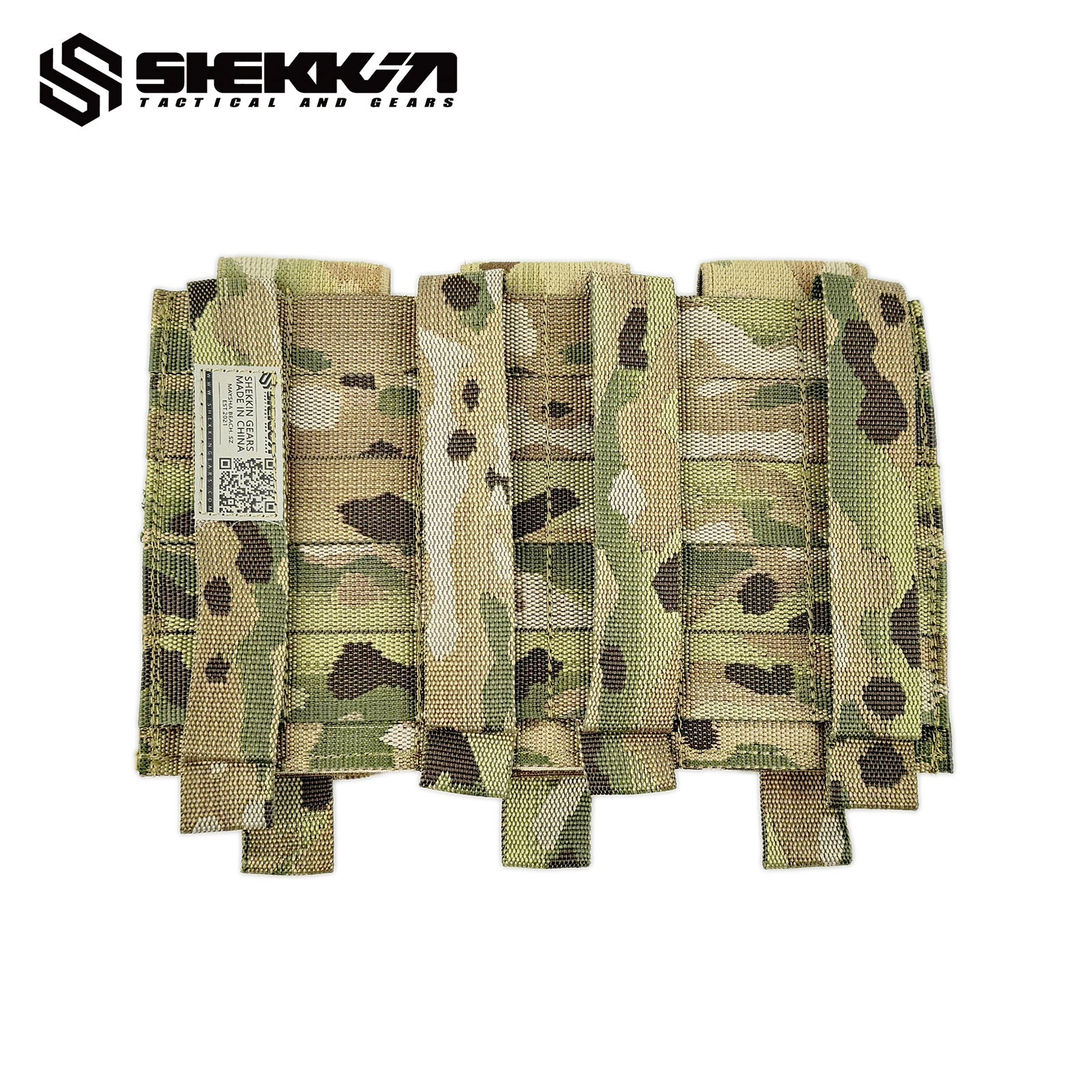 21st Special force group green beret custom elastic tri-mag pouch - Image 4