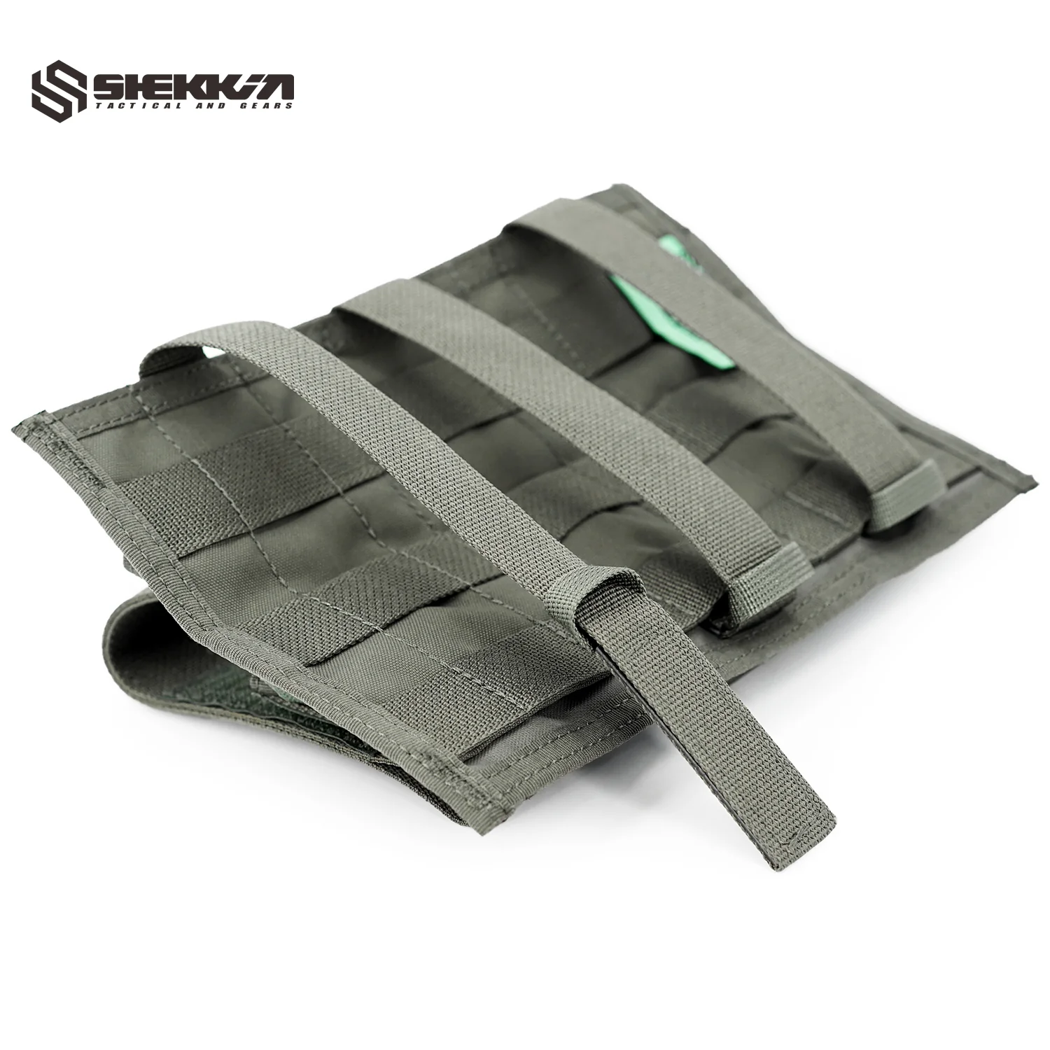 Paraclete ATX style Smoke green tiered triple rifle/ pistol mag pouch - Image 5