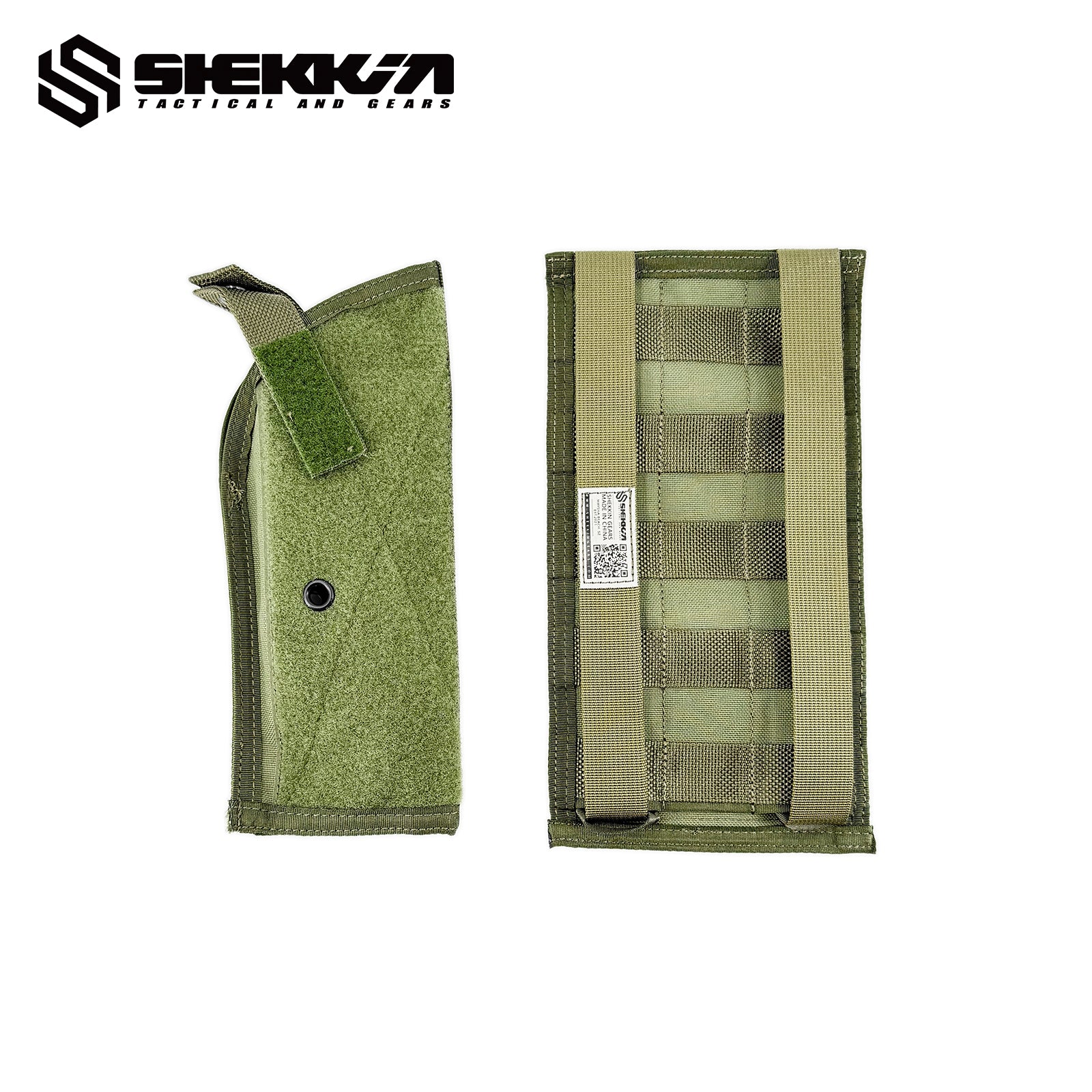 Smoke green pistol holster kit for pre msa carriers - Image 3