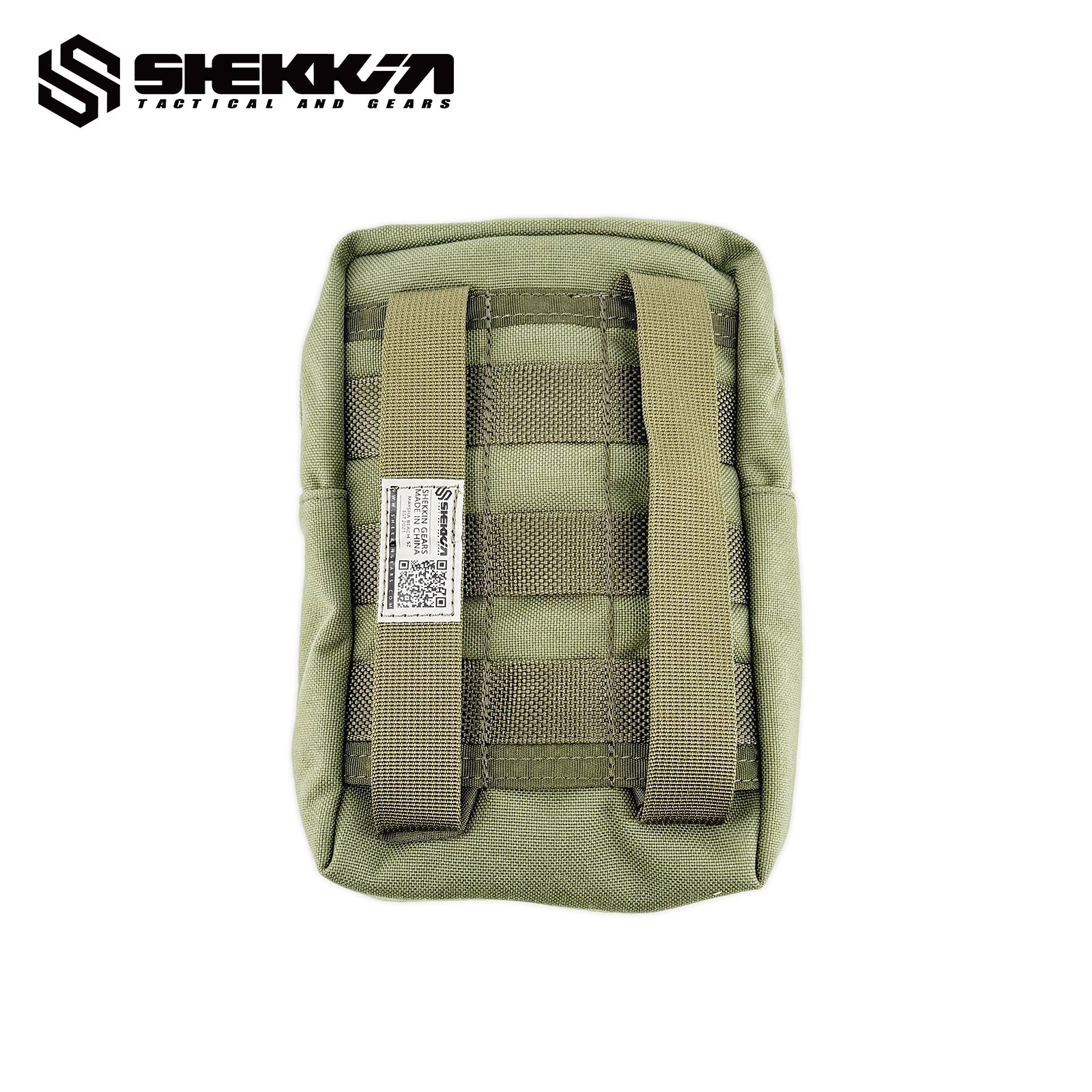 Pre MSA Paraclete style Smoke green vertical utility pouch - Image 5