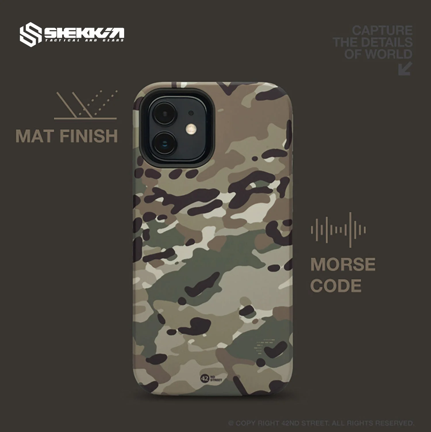 Shekkin Gears x 42nd street IPHONE ultra slim phone case - Image 3