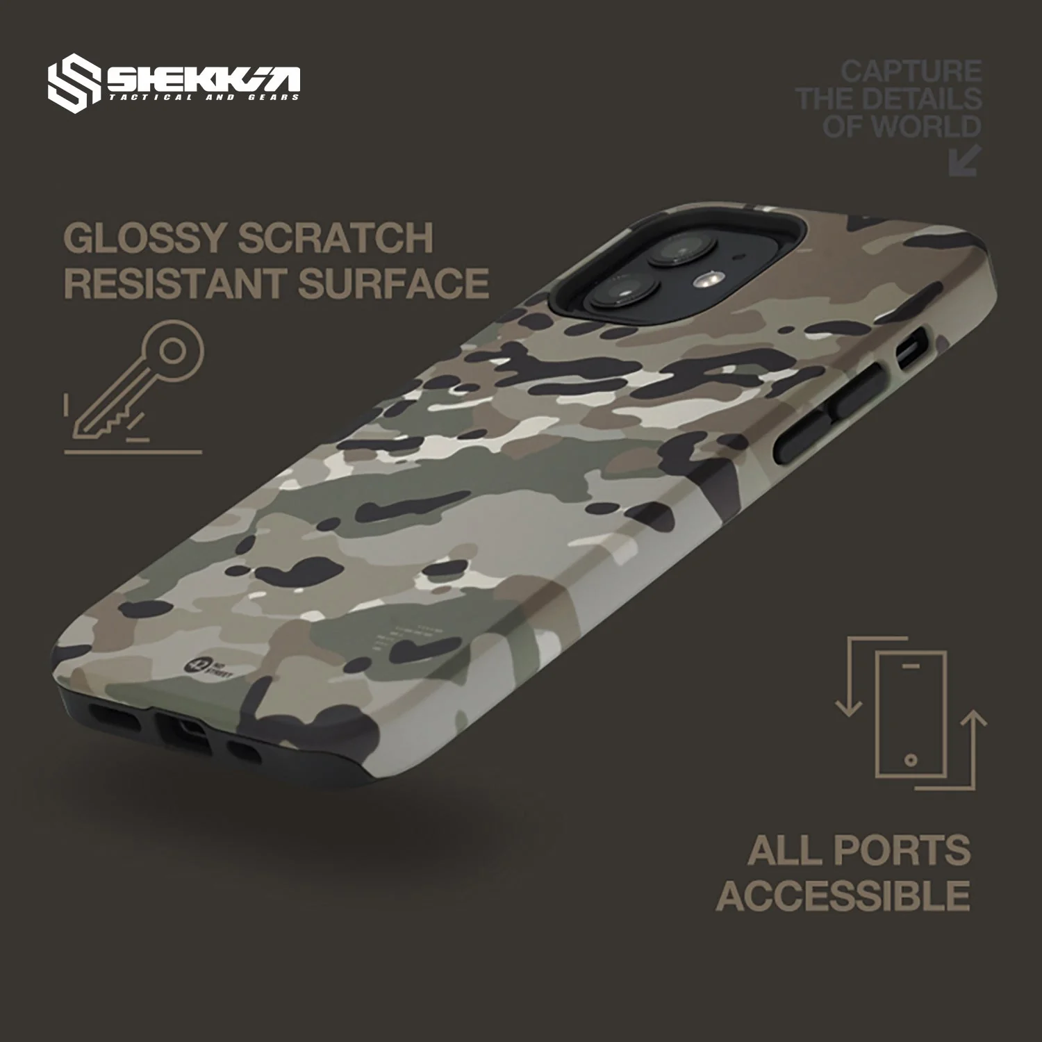 Shekkin Gears x 42nd street IPHONE ultra slim phone case - Image 4