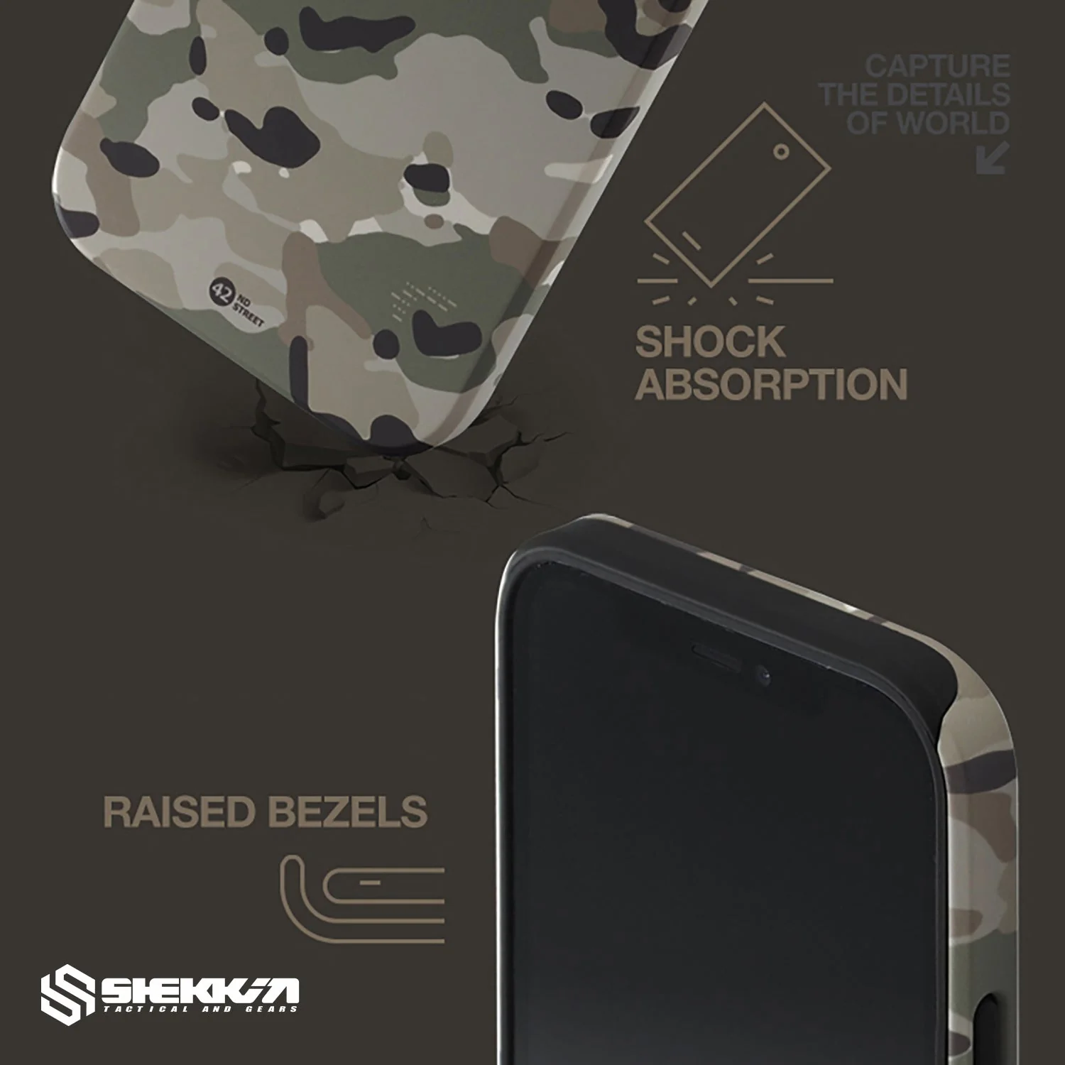 Shekkin Gears x 42nd street IPHONE ultra slim phone case - Image 5