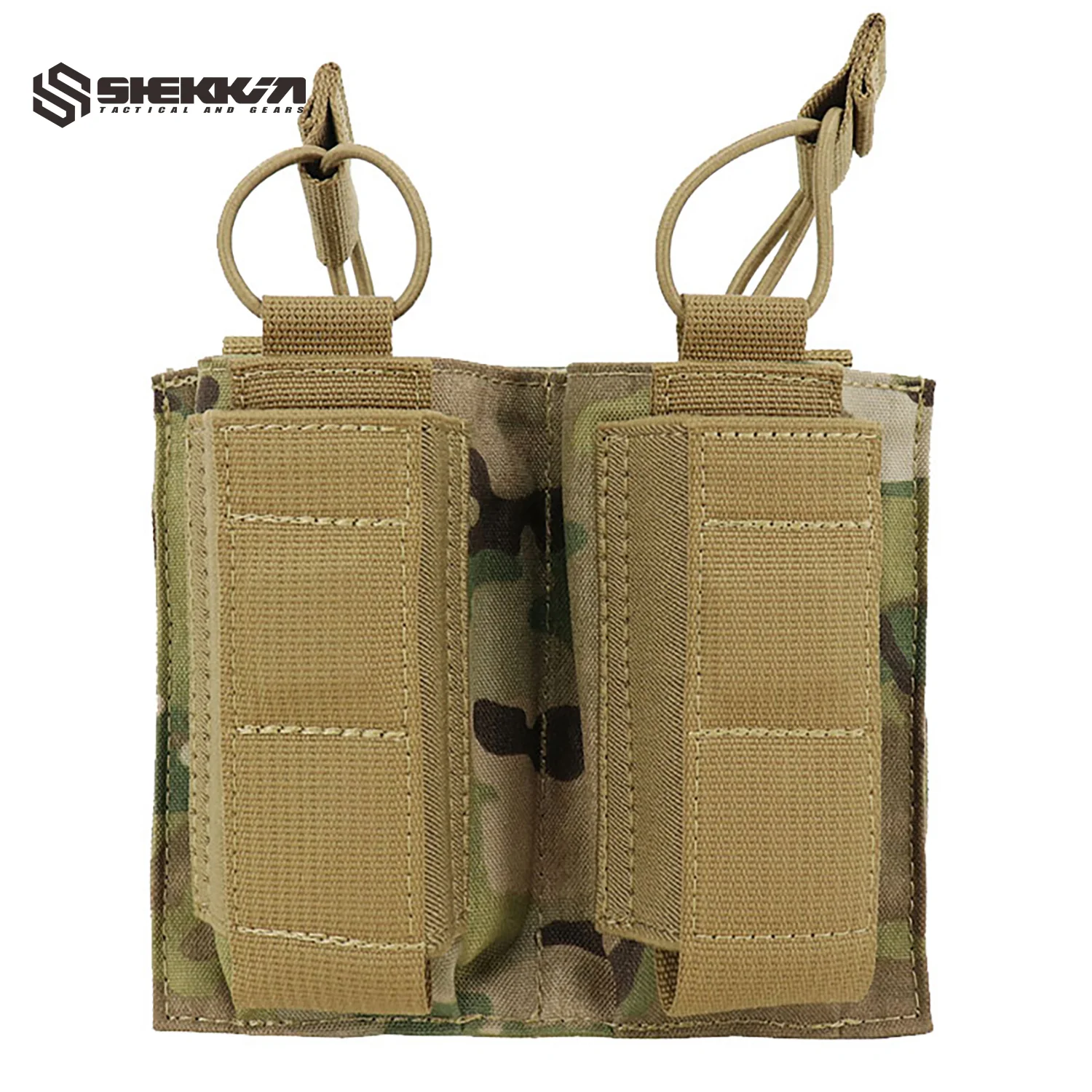 TAG style Molle shingle pistol/ M4 Mag pouch