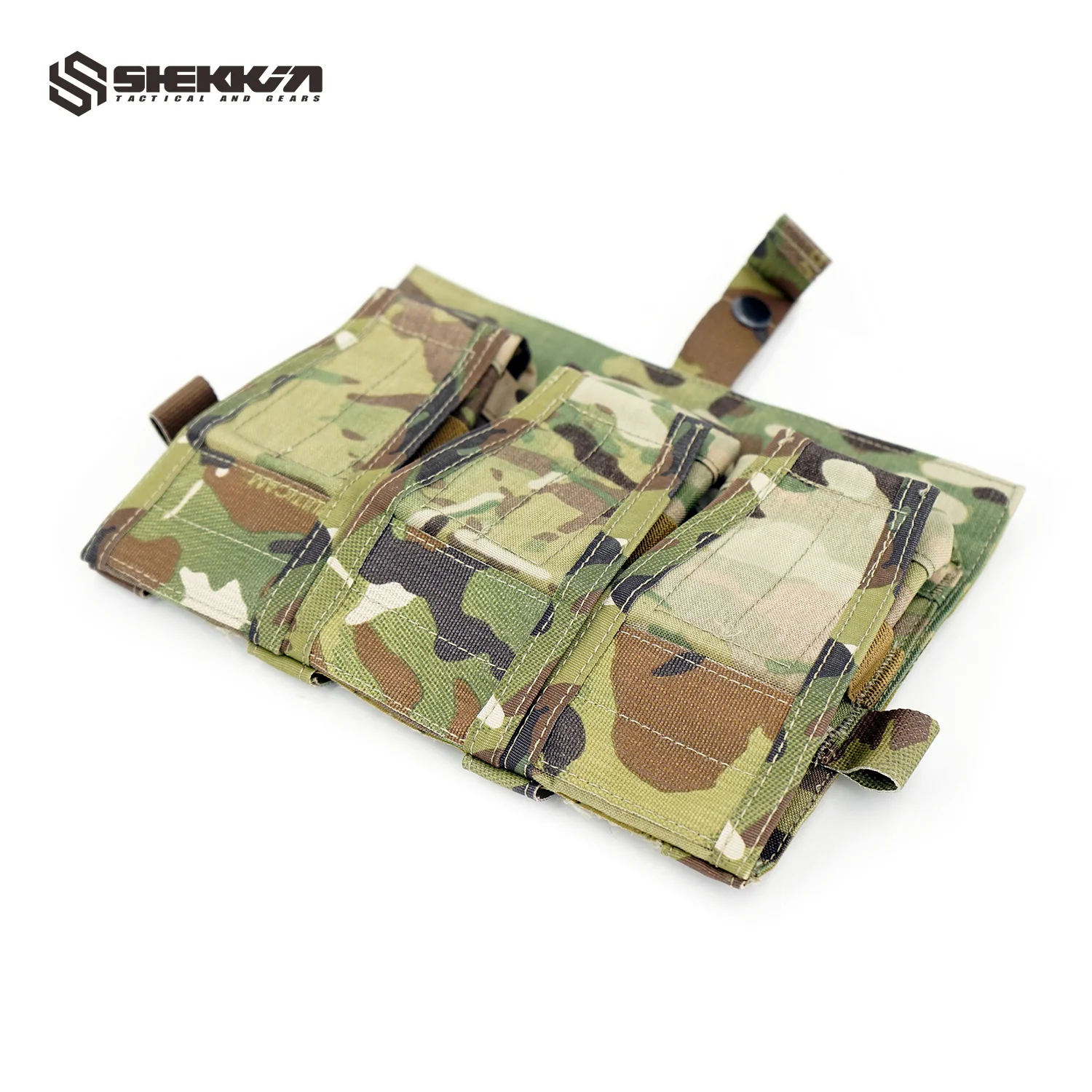 Multicam triple 308 SR25 rifle mag pouch for AVS JPC2.0 - Image 3
