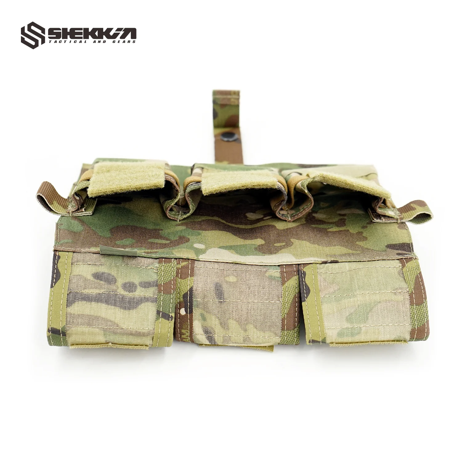 Multicam triple 308 SR25 rifle mag pouch for AVS JPC2.0 - Image 5